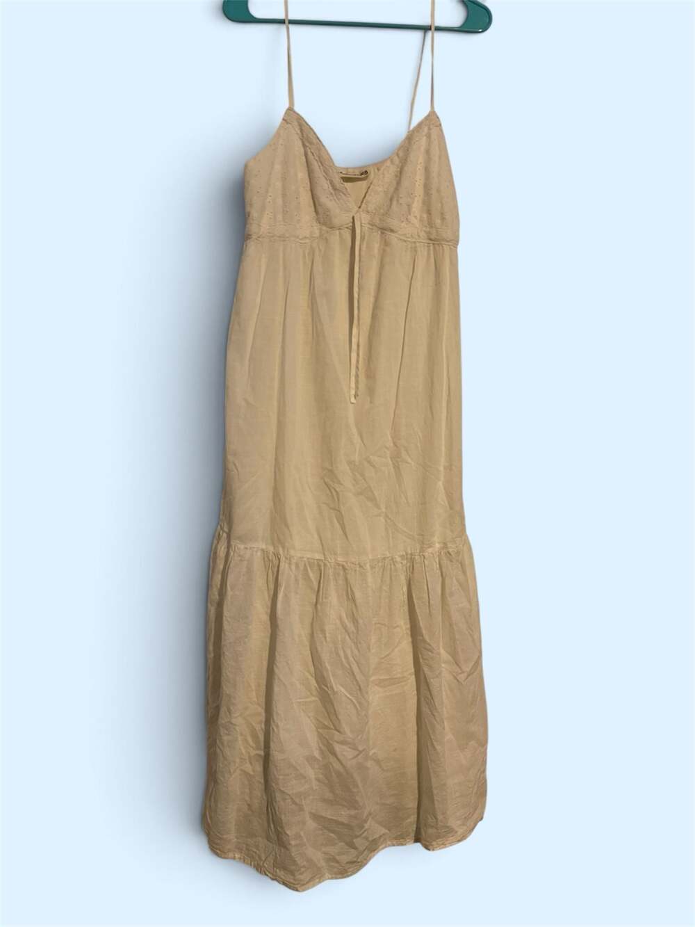 No Boundaries White Eyelet Maxi Dress